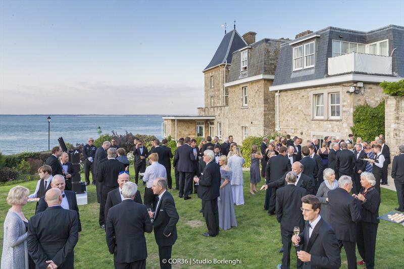 Hall of Fame Induction - Royal Yacht Squadron - America's Cup Hall of Fame Induction, Royal Yacht Squadron, Cowes IOW, August 31, 2018 photo copyright Carlo Borlenghi taken at Royal Yacht Squadron and featuring the ACC class