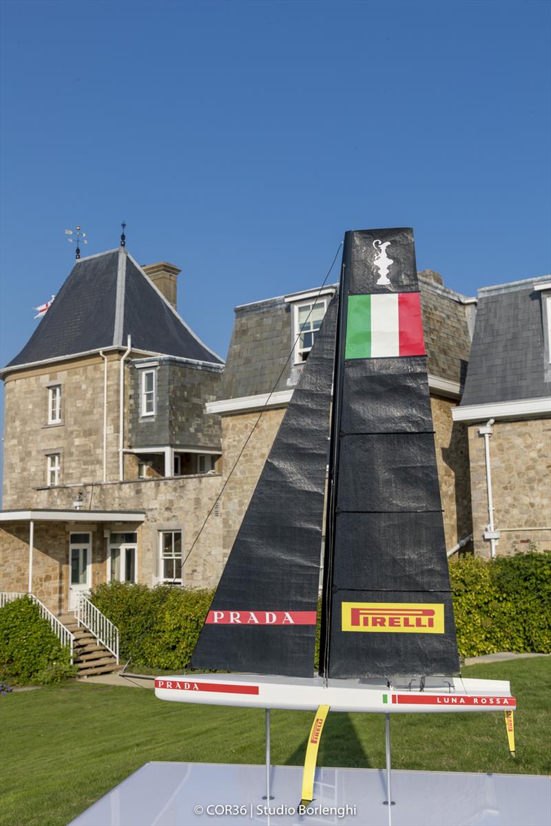 America's Cup AC75 - America's Cup Hall of Fame Induction, Royal Yacht Squadron, Cowes IOW, August 31, 2018 - photo © Carlo Borlenghi