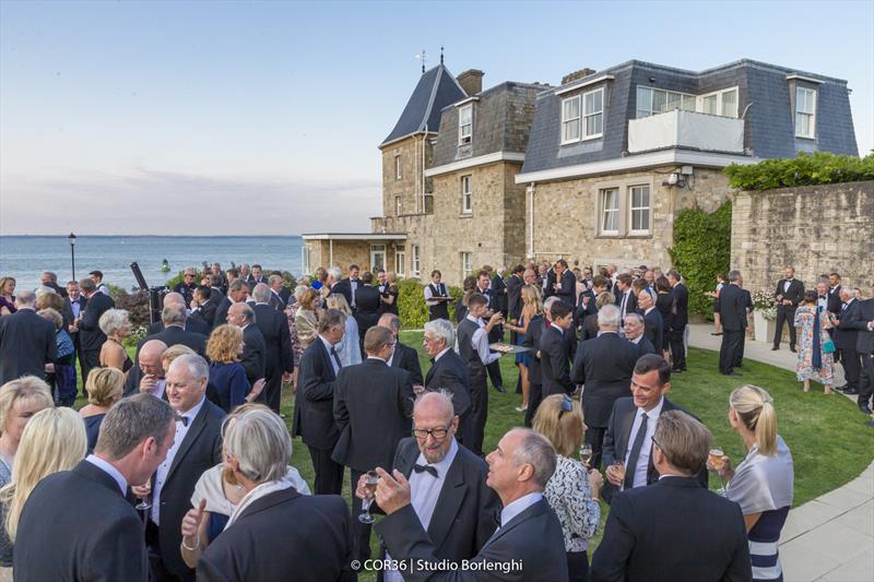 Hall of Fame Induction - Royal Yacht Squadron - America's Cup Hall of Fame Induction, Royal Yacht Squadron, Cowes IOW, August 31, 2018 photo copyright Carlo Borlenghi taken at Royal Yacht Squadron and featuring the ACC class