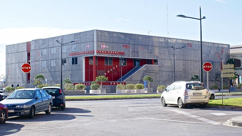 The stylish Luna Rossa base in Valencia at the time of the 2010 America's Cup - photo © Richard Gladwell