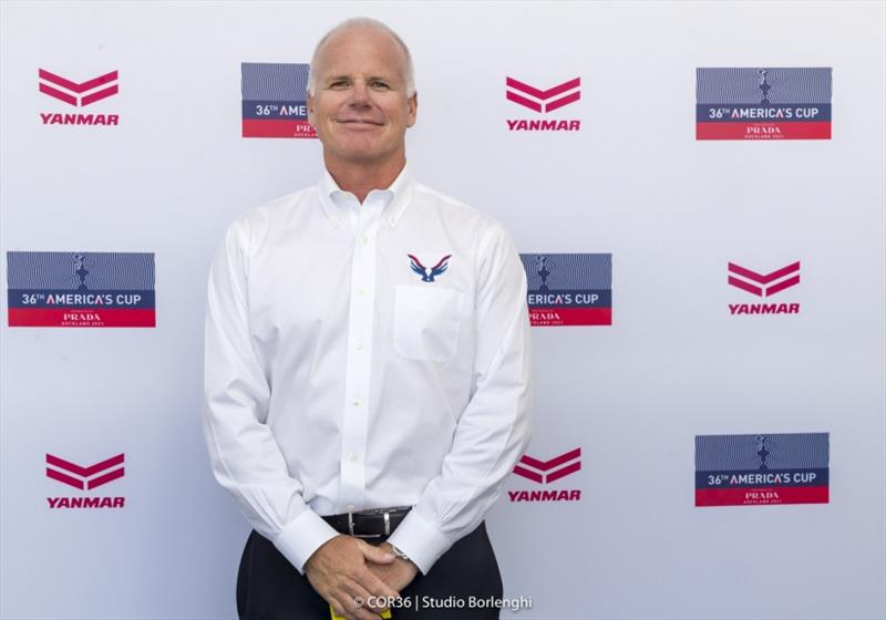 Yanmar Partner Announcemet. Terry Hutchinson, skipper American Magic - photo © Carlo Borlenghi