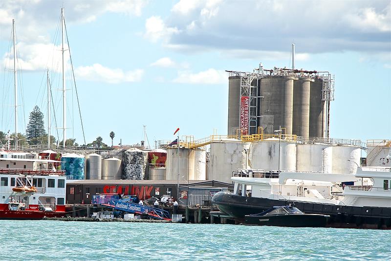 Tank Farm - southern end - gone by Christmas 2018 photo copyright Richard Gladwell taken at New York Yacht Club and featuring the ACC class