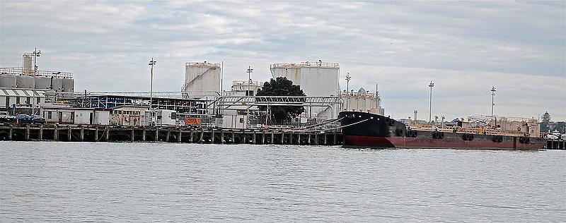 Repairs and Rectification - Wynyard Wharf - Auckland - October 25, 2018 - photo © Richard Gladwell