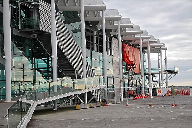 Former Viaduct Events Centre now ETNZ base - Auckland - October 25, 2018 photo copyright Richard Gladwell taken at Royal New Zealand Yacht Squadron and featuring the ACC class