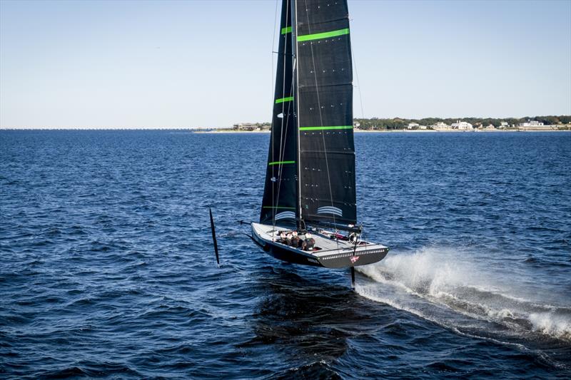 First day of sailing in Pensacola, Florida photo copyright Amory Ross taken at New York Yacht Club and featuring the ACC class