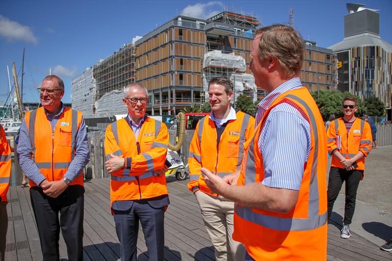 DutchSail walkabout on the America's Cup bases - February 15, 2019 photo copyright Richard Gladwell taken at Royal New Zealand Yacht Squadron and featuring the ACC class