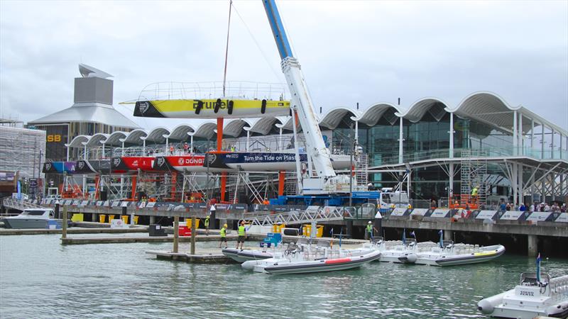 Emirates Team NZ base - as it was during the Volvo OR stopover - America's Cup Bases, Auckland, March 8, 2019 - photo © Richard Gladwell