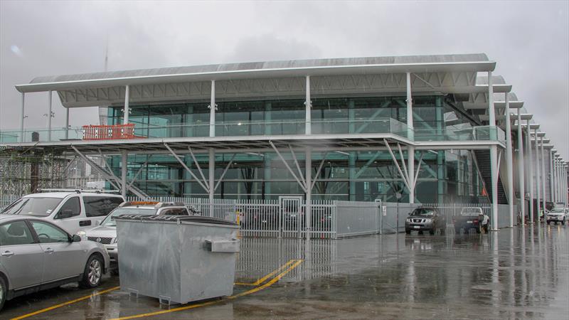 Am Cup Base - ETNZ base seaward end - America's Cup Bases, Auckland, March 8, 2019 photo copyright Richard Gladwell taken at  and featuring the ACC class