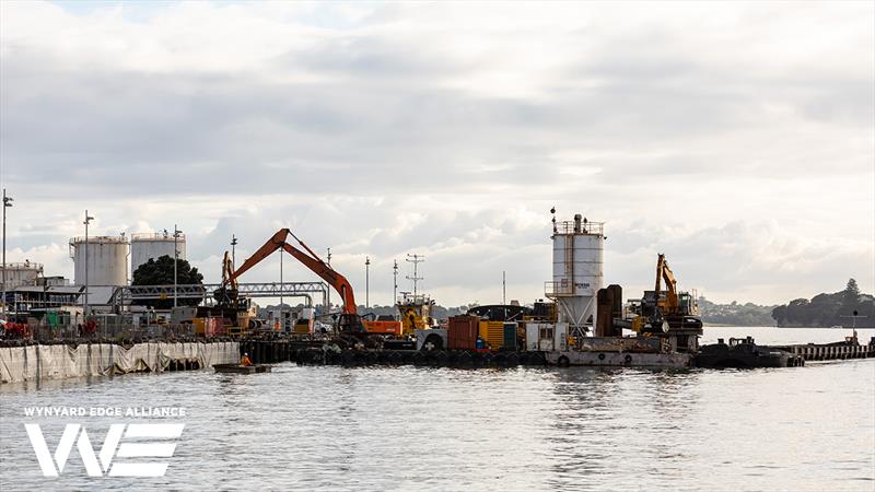 Pug Mill - Wynyard Point - America's Cup base development - Wynyard Edge Alliance - Update March 28, 2019  photo copyright Wynyard Edge Alliance taken at Royal New Zealand Yacht Squadron and featuring the ACC class