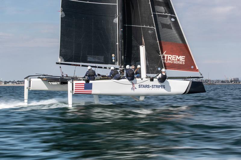 Stars and Stripes Team USA training in a GC32 - photo © Matt Knighton