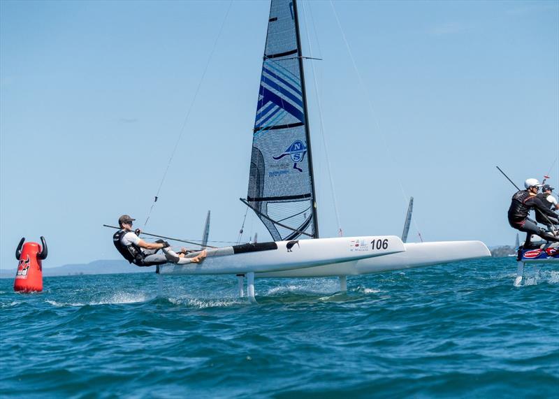 America's Cup's skipper, Peter Burling adds a strong engineering understanding to his remarkable sailing skills photo copyright Gordon Upton / www.guppypix.com taken at Hervey Bay Sailing Club and featuring the ACC class