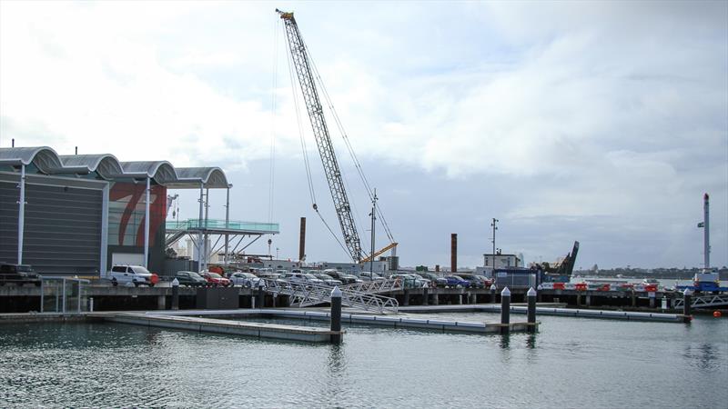 - America's Cup Base Construction - July 26, 2019 - photo © Richard Gladwell