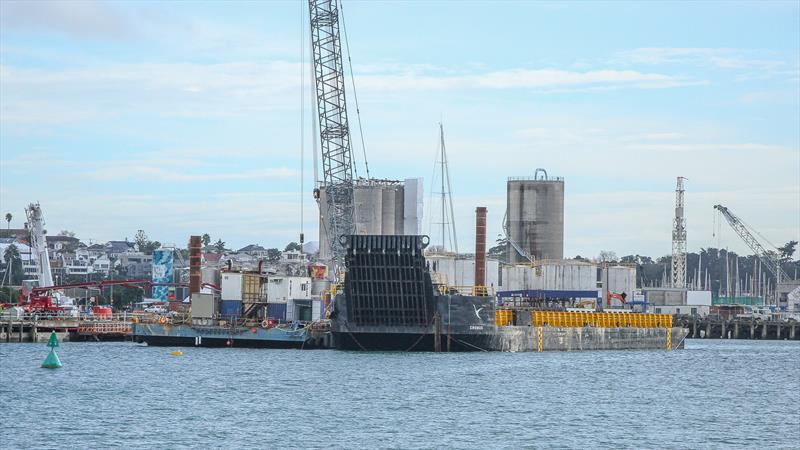 - America's Cup Base Construction - July 26, 2019 - photo © Richard Gladwell