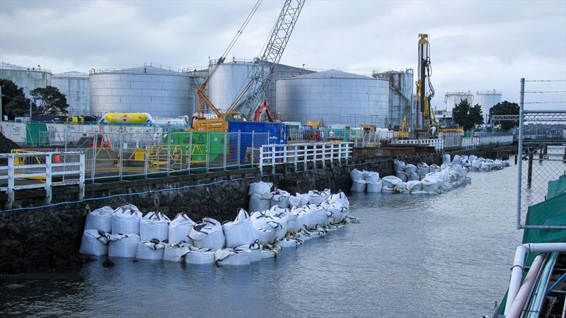 - America's Cup Base Construction - July 26, 2019 photo copyright Richard Gladwell taken at Royal New Zealand Yacht Squadron and featuring the ACC class