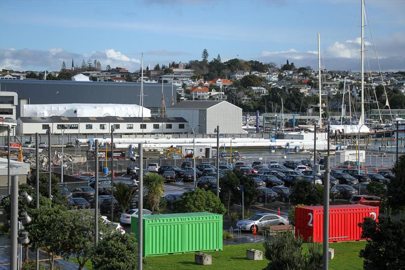 - America's Cup Base Construction - July 26, 2019 - photo © Richard Gladwell