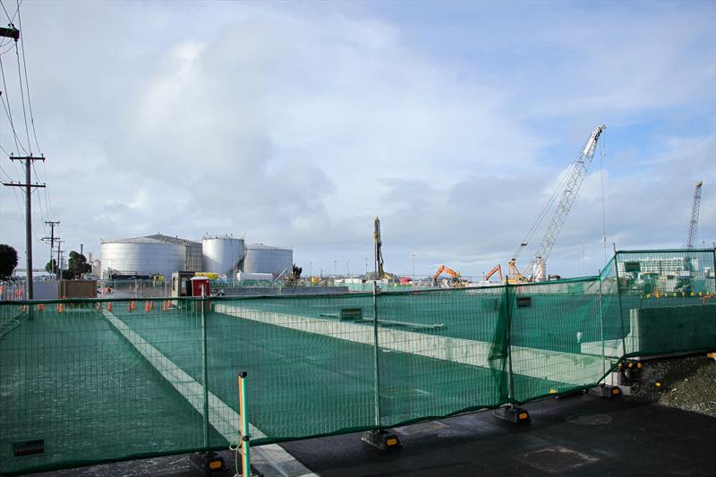 - America's Cup Base Construction - July 26, 2019 - photo © Richard Gladwell