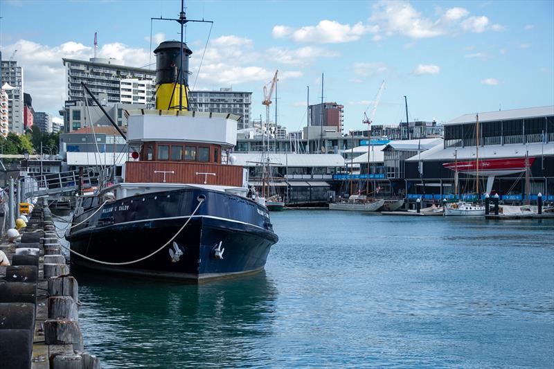 National Maritime Museum opens onto the Luna Rossa Prada Pirelli base - America's Cup Bases - March 17, 2020 - Wynyard Point - photo © Richard Gladwell / Sail-World.com