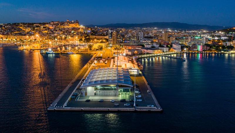 Picturesque Cagliari - unfortunately the first America's Cup World Series regatta was cancelled due to a force majuere situation - photo © Carlo Borlenghi / Luna Rossa