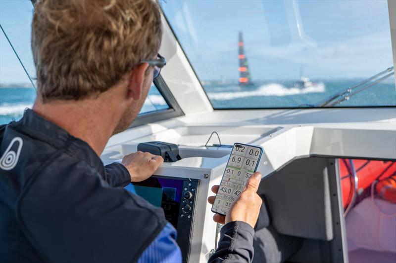 Huawei NZ have signed on as Official Smart Device Partner with Emirates Team NZ and are launching the P40 device in New Zealand photo copyright Emirates Team New Zealand taken at Royal New Zealand Yacht Squadron and featuring the ACC class