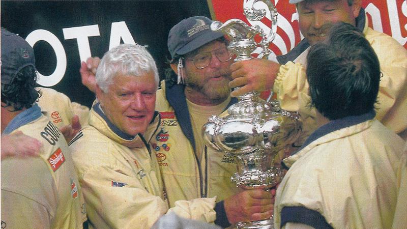 Designers Laurie Davidson and Doug Peterson - 1995 America's Cup  - photo © Sally Samins