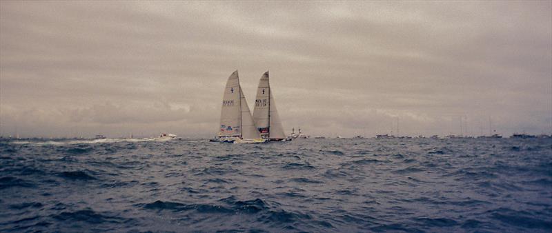 - 1995 America's Cup, San Diego, May 13, 1995 - photo © Montgomery Family Archive