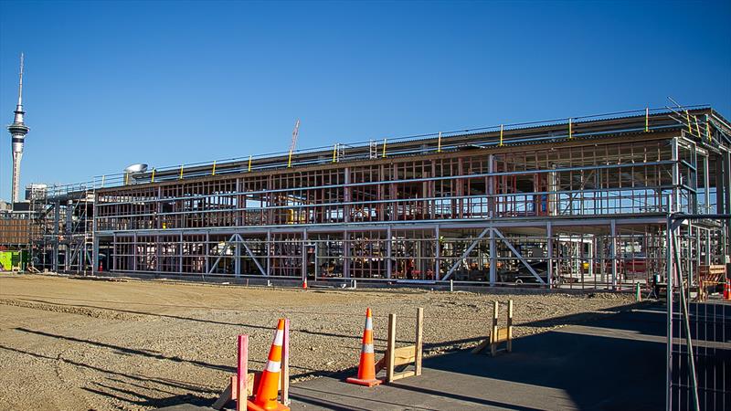 INEOS Team UK - America's Cup base construction - Wynyard Point - May 20, 2020 - photo © Richard Gladwell / Sail-World.com