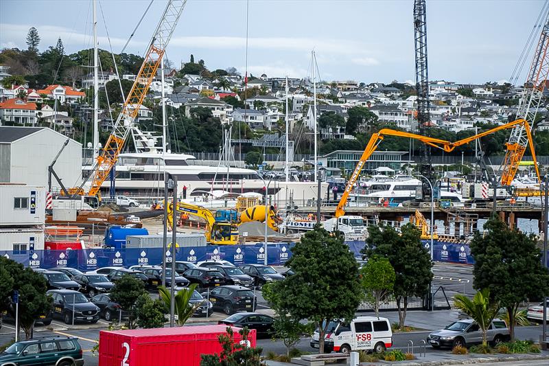 Site 18/Orams Village superyacht facility- America's Cup Bases - Auckland - June 16, 2020 - photo © Richard Gladwell / Sail-World.com
