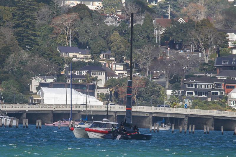 Emirates Team NZ - Te Kahu packs up - Auckland - July 1, 2020 - photo © Richard Gladwell / Sail-World.com