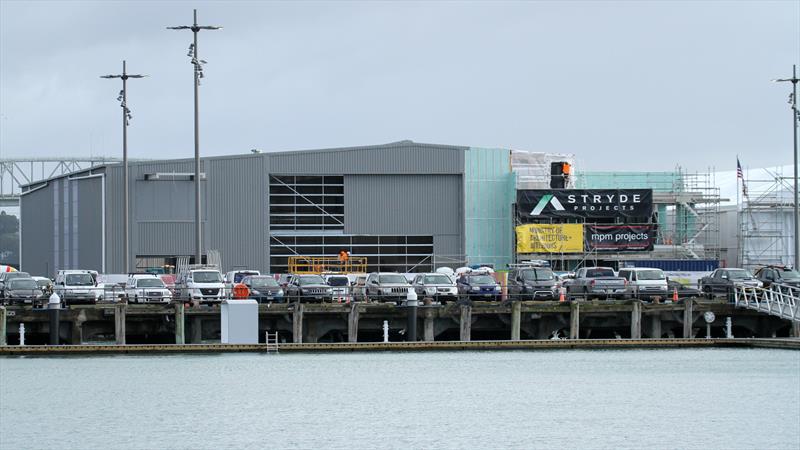 INEOS Team UK - base construction - Wynyard Basin - Auckland - America's Cup 36 - July 24, 2020 - photo © Richard Gladwell / Sail-World.com