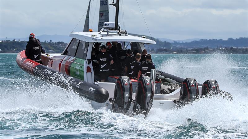 Emirates Team New Zealand - Practice Day 1 -  ACWS - December 8, 2020 - Waitemata Harbour - Auckland - 36th America's Cup photo copyright Richard Gladwell / Sail-World.com taken at Royal New Zealand Yacht Squadron and featuring the ACC class