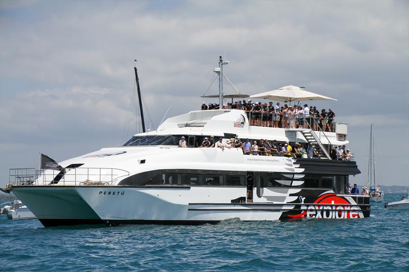 Approved commercial operators will be flying a  yellow and pink flag Xmas Cup - December 2020 photo copyright Richard Gladwell / Sail-World.com taken at Royal New Zealand Yacht Squadron and featuring the ACC class