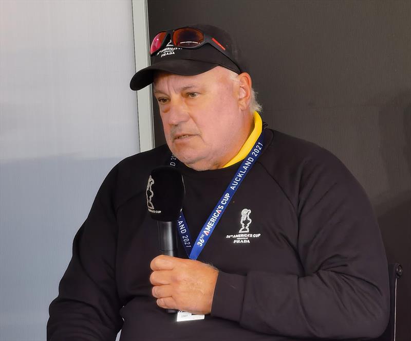 Iain Murray, Regatta Director, 36 America's Cup photo copyright Richard Gladwell / Sail-World.com taken at Royal New Zealand Yacht Squadron and featuring the ACC class