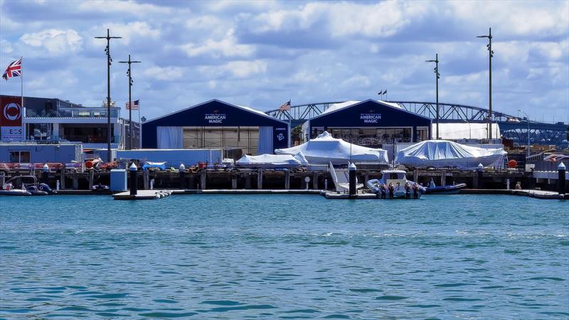 American Magic packout - Auckland - February 18, 2021 - America's Cup 36  - photo © Richard Gladwell / Sail-World.com