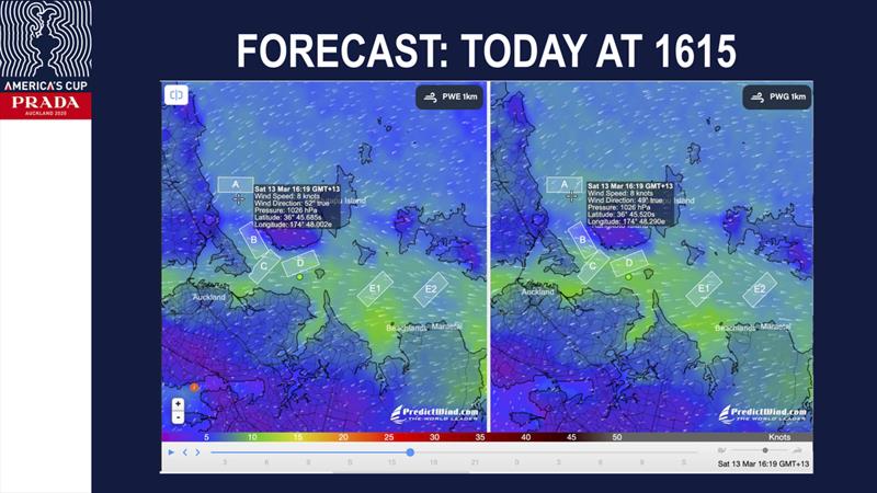 1615hrs - Weather Briefing. - Day 4 - America's Cup 36 photo copyright AC Media taken at Royal New Zealand Yacht Squadron and featuring the ACC class