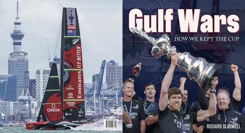 Gulf Wars - your souvenir record of the 2021 Prada Cup and 36th America's Cup - on sale at all good bookstores - photo © Upstart