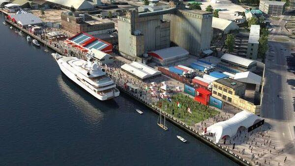 Proposed race village set-up on Kennedy Quay - 2024 America's Cup - Cork, Ireland  photo copyright Ministry of Sport, Ireland taken at Royal Cork Yacht Club and featuring the ACC class