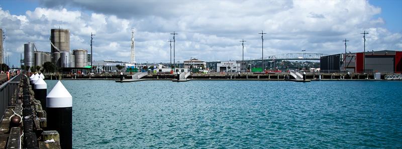 Probable location of SailGP bases in the Wynyard Basin, Auckland - photo © Richard Gladwell - Sail-World.com/nz