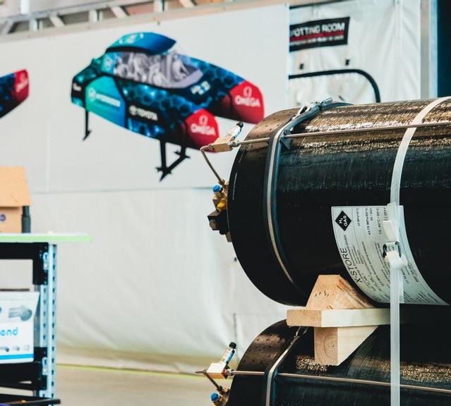 America's Cup hydrogen powered chase boat - photo © Emirates Team New Zealand