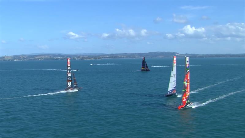 America's Cup 37 - Four of the teams entered for the 2021 America's Cup have re-entered the 2024 America's Cup photo copyright Emirates Team New Zealand taken at Royal New Zealand Yacht Squadron and featuring the ACC class