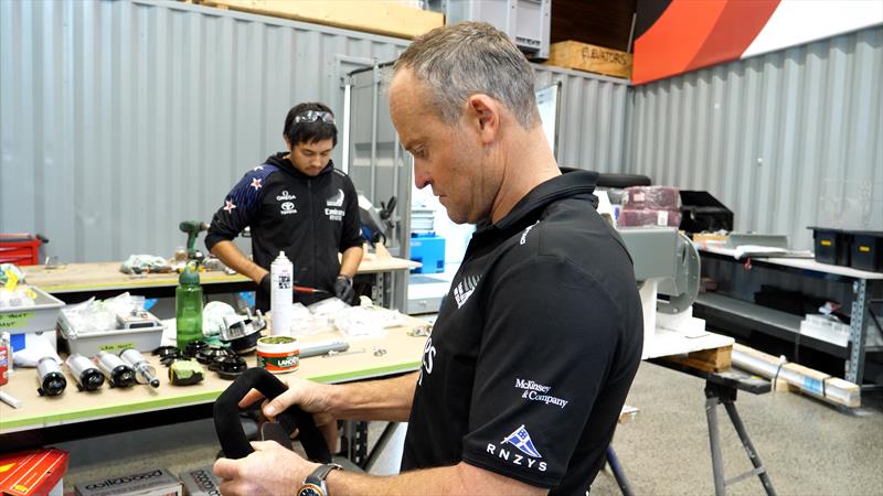 Glenn Ashby - Emirates Team New Zealand - Windpowered Land Speed Record attempt - April 2022 photo copyright Emirates Team NZ taken at Royal New Zealand Yacht Squadron and featuring the ACC class