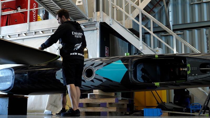 Emirates Team NZ's Project Speed pulls the parts together ahead of test run