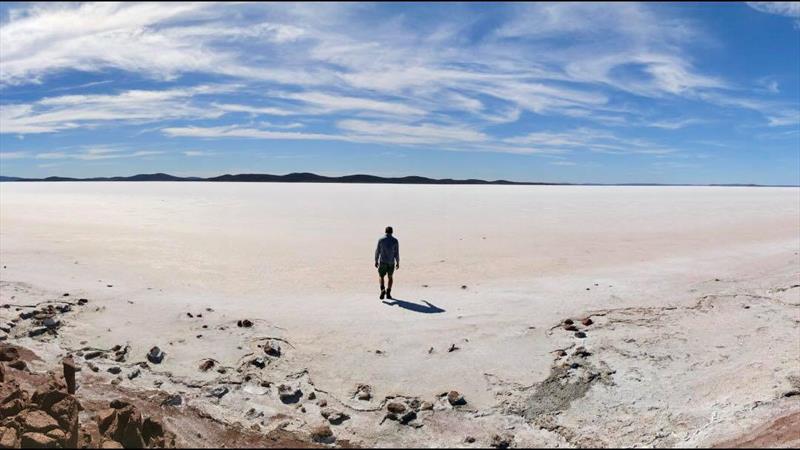 Lake Gairdner, South Australia- venue for ETNZ's wind powered land speed record attempt - May 2022 photo copyright Mt Ive taken at Royal New Zealand Yacht Squadron and featuring the ACC class