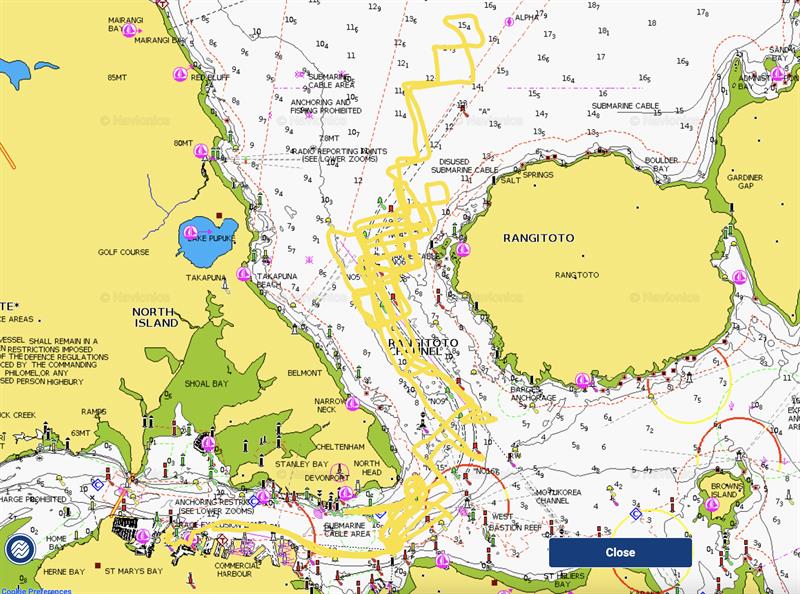 Emirates Team NZ - Tracking - Hauraki Gulf - AC40 - October 11, 2022 - photo © AC37 Joint Recon