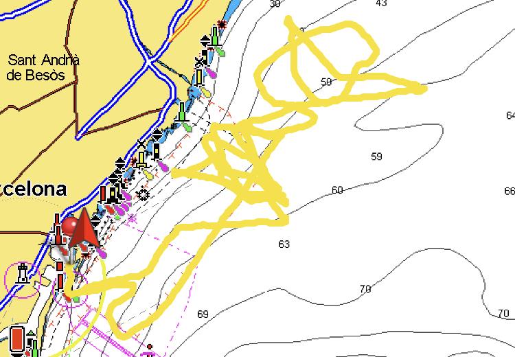 GPS Track Alinghi RBR 21 October 2022 photo copyright AC37 Joint Recon taken at Société Nautique de Genève and featuring the ACC class