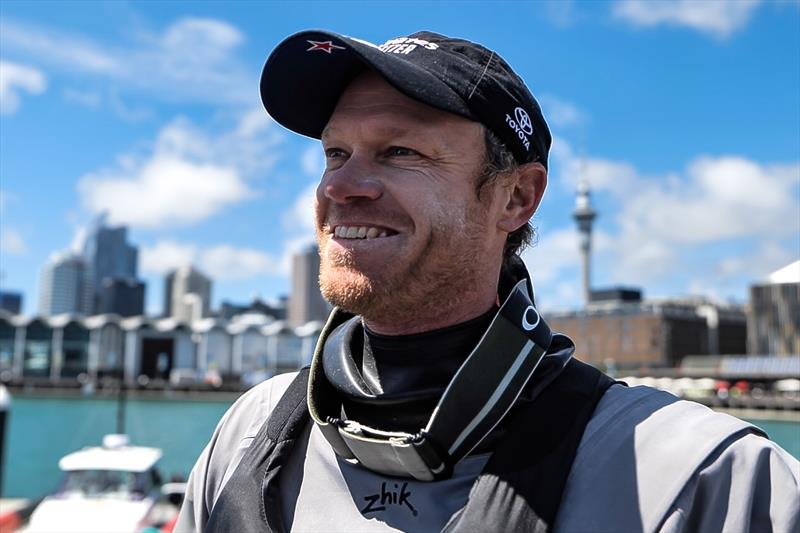 Nathan Outteridge - Emirates Team NZ on their highs and lows on the AC40:  `It's how we sail the boat and how we interact with each other and hence why you saw some glamours today and some not so good ones.` - photo © AC37 Joint Recon