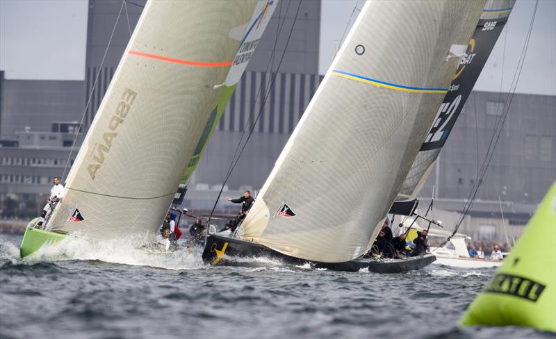 Sweden competing in a preliminary America's Cup event in 2006 photo copyright ACM taken at Royal Swedish Yacht Club and featuring the ACC class