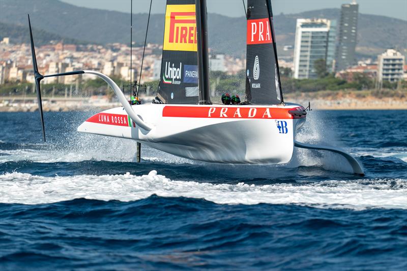 Luna Rossa Prada Pirelli - AC40 - America's Cup Barcelona, October 2023 - photo © America's Cup Media