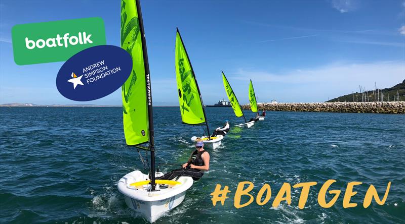 #boatgen photo copyright Andrew Simpson Foundation taken at Andrew Simpson Sailing Centre and featuring the  class