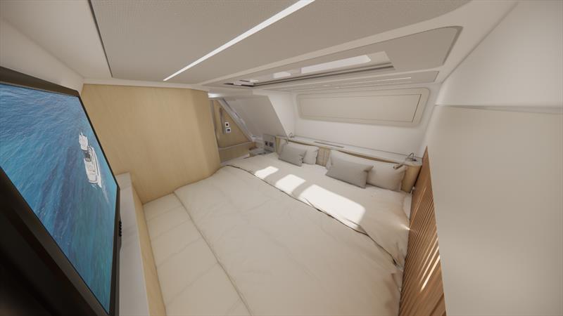 35 Sport Interior - photo © Aquila Catamarans