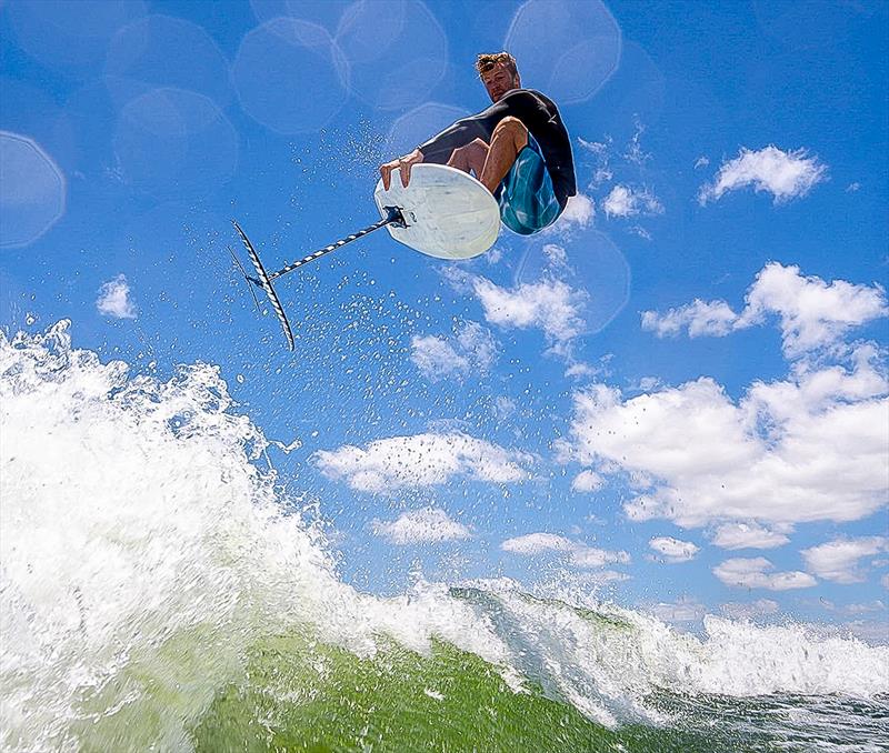 Armstrong CF V2 foils can be used in all forms of foiling - wing, surf or wake foiling photo copyright Armstrong Foils taken at Wakatere Boating Club and featuring the  class